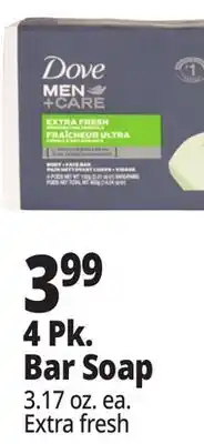 Ocean State Job Lot 4 Pk. Bar Soap offer