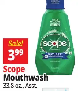 Ocean State Job Lot Scope Outlast Invincible Mouthwash offer