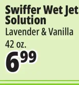 Ocean State Job Lot Swiffer Wet Jet Solution offer