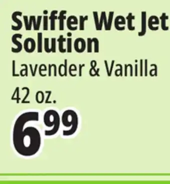 Ocean State Job Lot Swiffer Wet Jet Solution offer