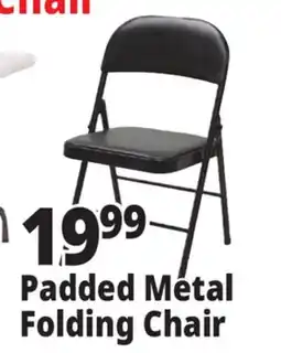 Ocean State Job Lot Padded Metal Folding Chair offer
