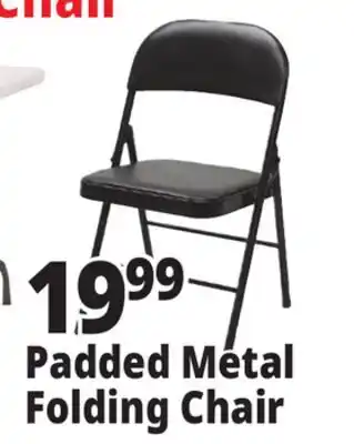 Ocean State Job Lot Padded Metal Folding Chair offer