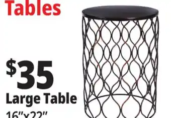 Ocean State Job Lot Large Table offer