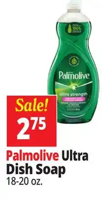 Ocean State Job Lot Palmolive Ultra Strength Dish Liquid 20 oz offer