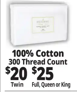 Ocean State Job Lot Cotton Sheet Sets offer
