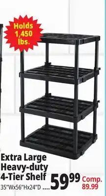 Ocean State Job Lot Extra Large Heavy Duty 4 Shelf offer