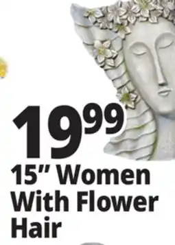 Ocean State Job Lot 15 Women With Flower Hair offer