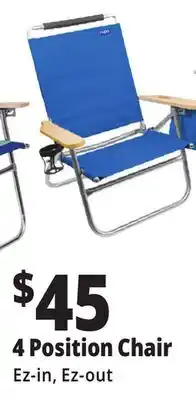 Ocean State Job Lot 4 Position Chair offer