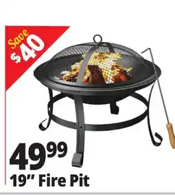 Ocean State Job Lot 19 Fire Pit offer