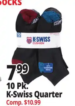 Ocean State Job Lot 10 Pk. K-Swiss Quarter offer