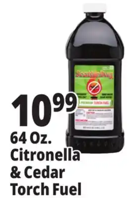 Ocean State Job Lot 64 Oz. Citronella & Cedar Torch Fuel offer