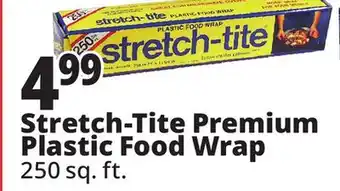 Ocean State Job Lot Stretch-Tite Premium Plastic Food Wrap offer