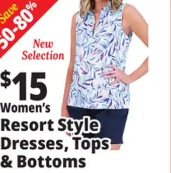 Ocean State Job Lot Women's Resort Style Dresses, Tops & Bottoms offer