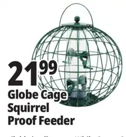 Ocean State Job Lot Globe Cage Squirrel Proof Feeder offer