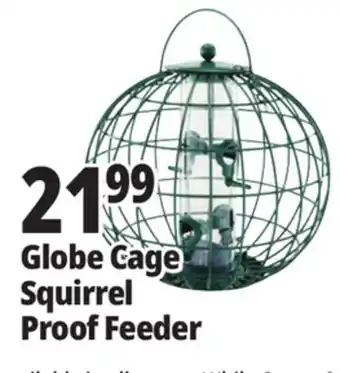 Ocean State Job Lot Globe Cage Squirrel Proof Feeder offer