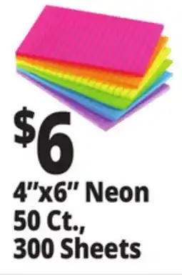 Ocean State Job Lot 4x6 Neon offer