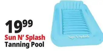 Ocean State Job Lot Sun N' Splash Tanning Pool offer