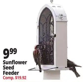 Ocean State Job Lot Sunflower Seed Feeder offer