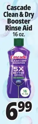 Ocean State Job Lot CASCADE CLEAN & DRY BOOSTER RINSE AID offer