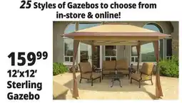 Ocean State Job Lot 12'x12' Sterling Gazebo offer