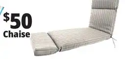 Ocean State Job Lot Chaise Cushion Beige Striped offer