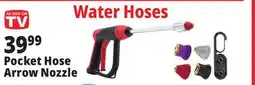 Ocean State Job Lot Pocket Hose Arrow Nozzle offer