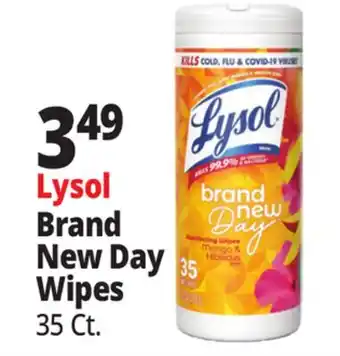 Ocean State Job Lot Lysol Brand New Day Wipes offer