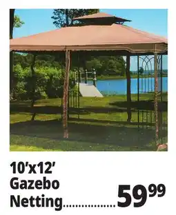 Ocean State Job Lot 10'x12' Gazebo Netting offer