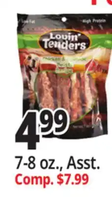 Ocean State Job Lot Lovin Tenders Chicken and Sweet Potato Bones Recipe 8 oz offer