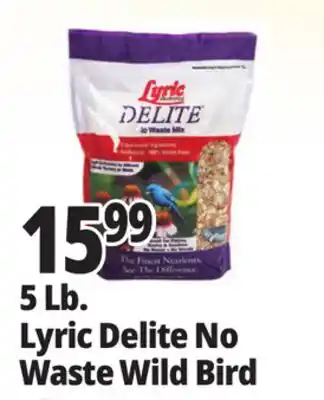 Ocean State Job Lot 5 Lb. Lyric Delite No Waste Wild Bird offer