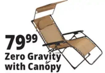 Ocean State Job Lot Zero Gravity with Canopy offer