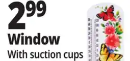 Ocean State Job Lot Outdoor Living Accents Window Thermometer offer