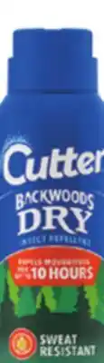 Ocean State Job Lot Cutter Backwoods Dry Insect Repellent 4 oz offer