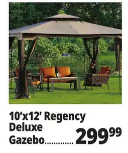 Ocean State Job Lot 10'x12' Regency Deluxe Gazebo offer