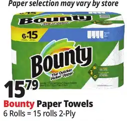 Ocean State Job Lot Bounty Paper Towels offer