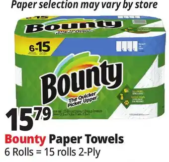 Ocean State Job Lot Bounty Paper Towels offer