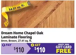 Ocean State Job Lot Dream Home Chapel Oak Laminate Flooring offer