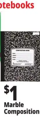 Ocean State Job Lot Marble Composition Notebooks offer
