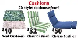Ocean State Job Lot Outdoor Patio Chair Seat Cushion with Ties 18 offer
