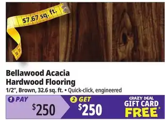Ocean State Job Lot Bellawood Acacia Hardwood Flooring offer
