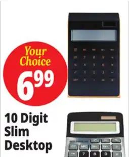 Ocean State Job Lot 10 Digit Slim Desktop offer