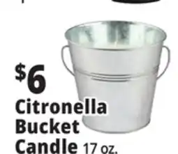 Ocean State Job Lot Citronella Bucket Candle offer
