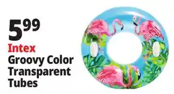 Ocean State Job Lot Intex Groovy Color Transparent Tubes offer