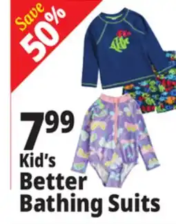Ocean State Job Lot Kid's Better Bathing Suits offer