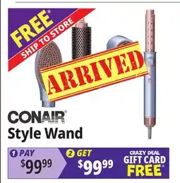 Ocean State Job Lot CONAIR Style Wand offer