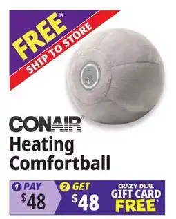 Ocean State Job Lot CONAIR Heating Comfortball offer