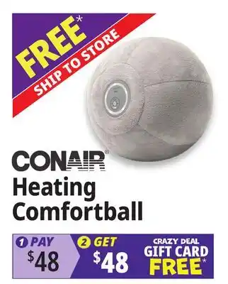 Ocean State Job Lot CONAIR Heating Comfortball offer