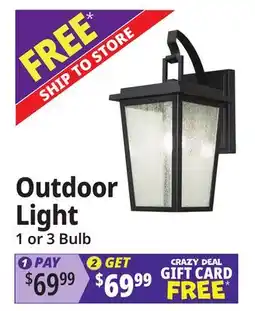 Ocean State Job Lot Outdoor Light offer