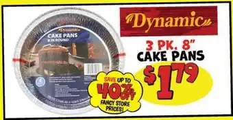 Ollie's DYNAMIC CAKE PANS offer