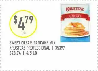 US Foods Chef's Store Sweet Cream Pancake Mix offer